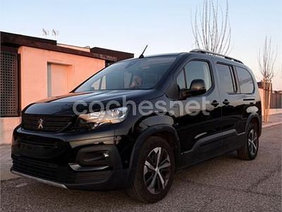 Usado Peugeot Rifter GT-line 130 CV (95 kW) 2020 Negro Monovolumen