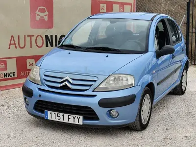 Usado Citroën C3 75 CV (55 kW) 2007 Azul Berlina