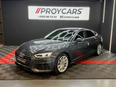 Usado Audi A5 Sportback Sport 150 CV (110 kW) 2018 Gris / plata Utilitario