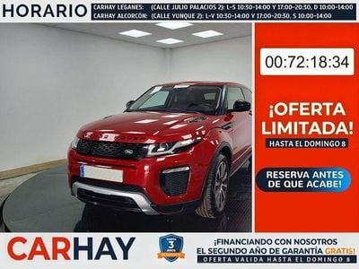 Rojo Usado 2017 Land Rover Range Rover evoque Autobiography SUV | 18.790 € (Precio justo)