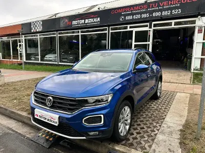 Usado VW T-Roc Sportline 150 CV (110 kW) 2020 Azul SUV