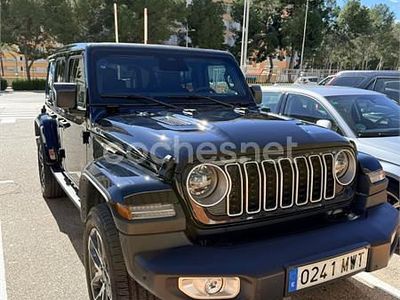 Usado Jeep Wrangler Sahara 381 CV (280 kW) 2024 Negro SUV