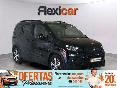 Usado Peugeot Rifter GT-line 130 CV (95 kW) 2019 Negro Monovolumen