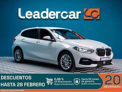 Usado BMW 118 Sport Line 136 CV (100 kW) 2021 Blanco Utilitario