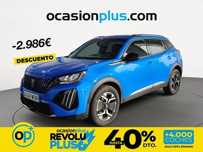 Usado Peugeot 2008 Allure 130 CV (95 kW) 2024 Azul SUV