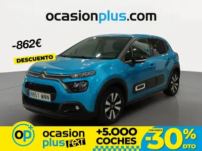 Usado Citroën C3 PureTech 110 HP (80 kW) 2024 Azul Sedan