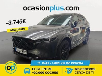 Gris Usado 2022 Mazda CX-5 Homura-Line SUV | 26.150 € (Caro)