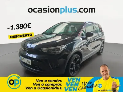 Usado Opel Crossland X GS Line 110 CV (80 kW) 2022 Negro SUV
