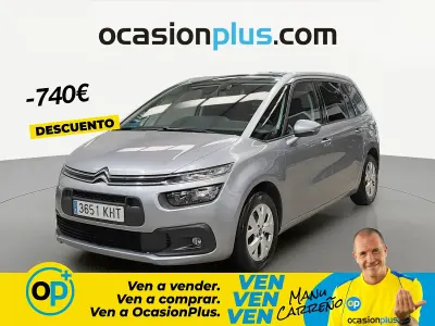 Usado Citroën C4 Live 130 CV (95 kW) 2018 Gris Monovolumen