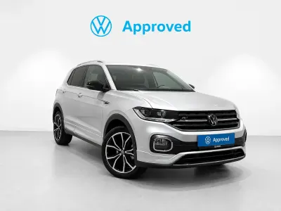 Usado VW T-Cross R-line 116 CV (85 kW) 2025 Gris plata SUV
