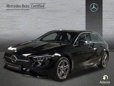 Negro cosmos Usado 2025 Mercedes A180 AMG line | 31.995 € (Precio justo)