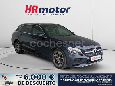 Azul Usado 2019 Mercedes C180 Familiar | 24.890 € (Precio justo)
