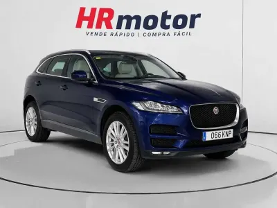 Usado Jaguar F-Pace Prestige 179 CV (131 kW) 2018 Azul SUV