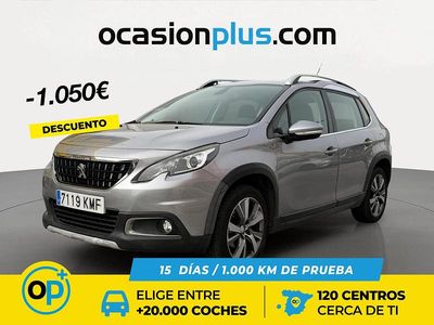 Usado Peugeot 2008 Allure 110 CV (80 kW) 2018 Gris SUV