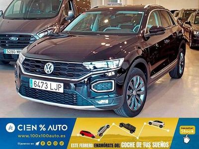 Usado VW T-Roc Sport 150 CV (110 kW) 2020 Negro SUV