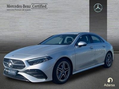 Usado Mercedes A200 AMG line 163 CV (119 kW) 2024 Plata iridio