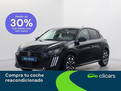 Usado Peugeot 208 Allure 101 CV (74 kW) 2025 Negro Utilitario