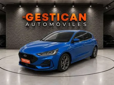 Usado Ford Focus Trend+ 125 CV (91 kW) 2023 Azul Berlina