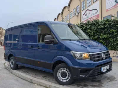 Usado VW Crafter 102 CV (75 kW) 2019 Azul Van