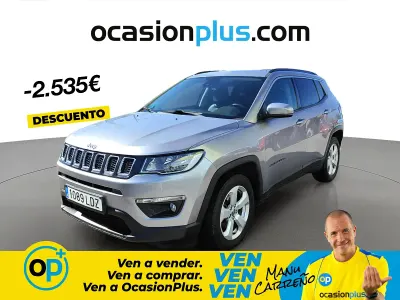 Usado Jeep Compass Longitude 140 CV (102 kW) 2020 Gris SUV