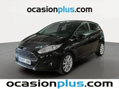 Usado Ford Fiesta Titanium 82 CV (60 kW) 2016 Negro Utilitario