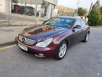 Usado Mercedes CLS320 224 CV (164 kW) 2007 Granate Berlina