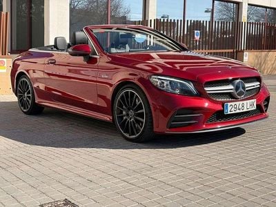 Usado Mercedes C43 AMG AMG 389 CV (286 kW) 2020 Burdeos Descapotable