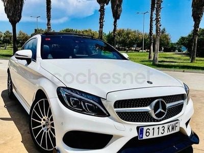 Usado Mercedes C220 170 CV (125 kW) 2018 Blanco Coupe