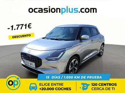 Usado Suzuki Swift 83 CV (61 kW) 2024 Gris Utilitario