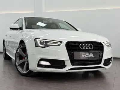 Usado Audi A5 Sportback S-Line 177 CV (130 kW) 2017 Blanco Utilitario