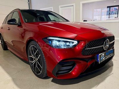 Usado Mercedes C220 200 CV (147 kW) 2022 Rojo Familiar