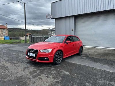 Rojo Usado 2014 Audi A3 Sportback S-Line Utilitario | 14.900 €