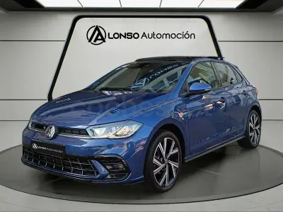 Usado VW Polo R-line 110 CV (80 kW) 2023 Azul Utilitario