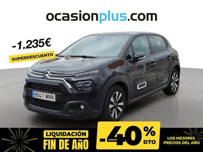 Negro Usado 2024 Citroën C3 PureTech Berlina | 13.590 € (Precio justo)