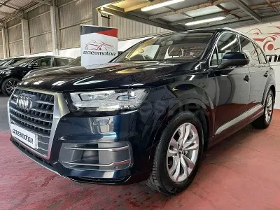 Begagnad Audi Q7 Design 272 HK (200 kW) 2016 Blå SUV