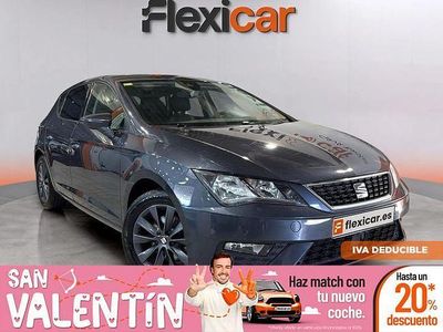 Usado Seat Leon Style 130 CV (95 kW) 2020 Azul Familiar