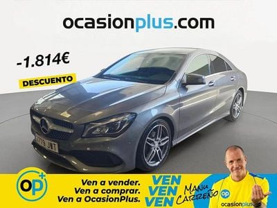 Usado Mercedes CLA200 136 CV (100 kW) 2017 Gris Berlina