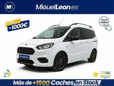 Usado Ford Tourneo Courier Sport 100 CV (73 kW) 2022 Blanco Monovolumen