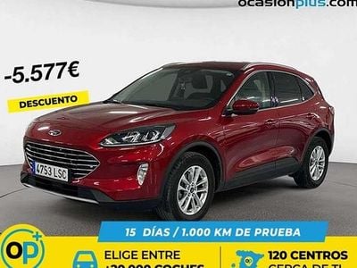 Usado Ford Kuga Titanium 150 CV (110 kW) 2021 Rojo SUV