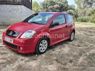 Usado Citroën C2 VTR Sport 75 CV (55 kW) 2006 Rojo Utilitario