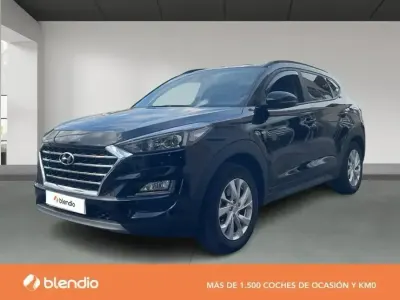 Usado Hyundai Tucson Style 136 CV (100 kW) 2021 Negro SUV