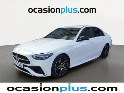 Usado Mercedes C200 AMG 204 CV (150 kW) 2024 Blanco Berlina