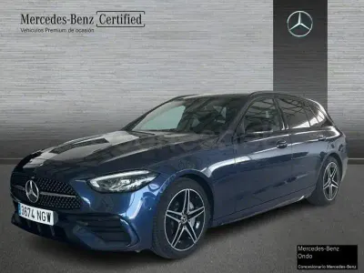 Usado Mercedes C220 200 CV (147 kW) 2025 Azul Familiar