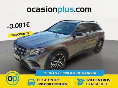 Usado Mercedes GLC250 211 CV (155 kW) 2019 Gris SUV