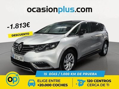 Usado Renault Espace Zen 160 CV (117 kW) 2017 Gris Monovolumen