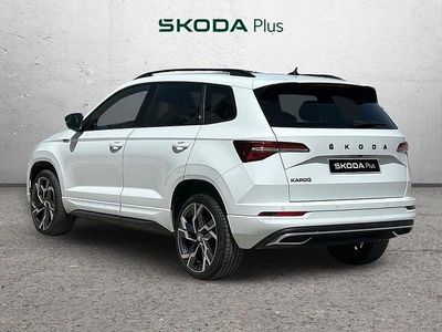 Usado Skoda Karoq SportLine 150 CV (110 kW) 2022 Blanco SUV