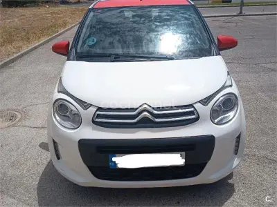 Usado Citroën C1 Feel 82 CV (60 kW) 2017 Blanco Utilitario