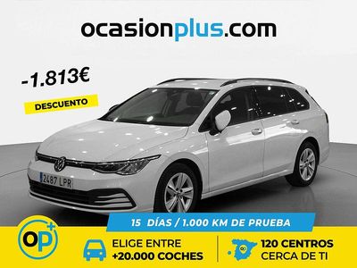 Usado VW Golf VIII Life 131 CV (96 kW) 2021 Blanco Familiar