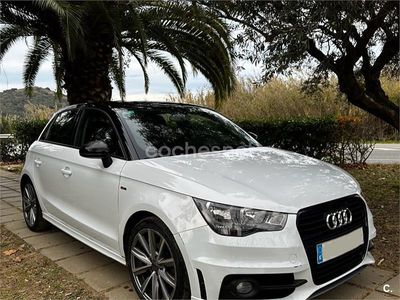 Usado Audi A1 Sportback Attraction 86 CV (63 kW) 2015 Blanco Utilitario