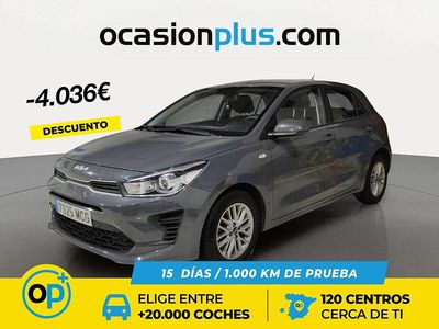 Usado Kia Rio 100 CV (73 kW) 2022 Negro